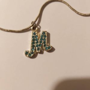 3/$15 M charm necklace